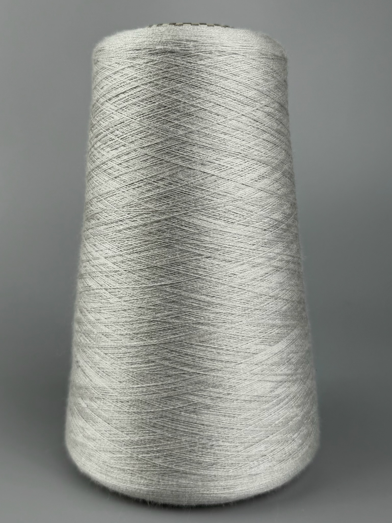 Botto Giuseppe Superzen 2/80 – Fil en mérinos et soie col. Gris clair photo 2